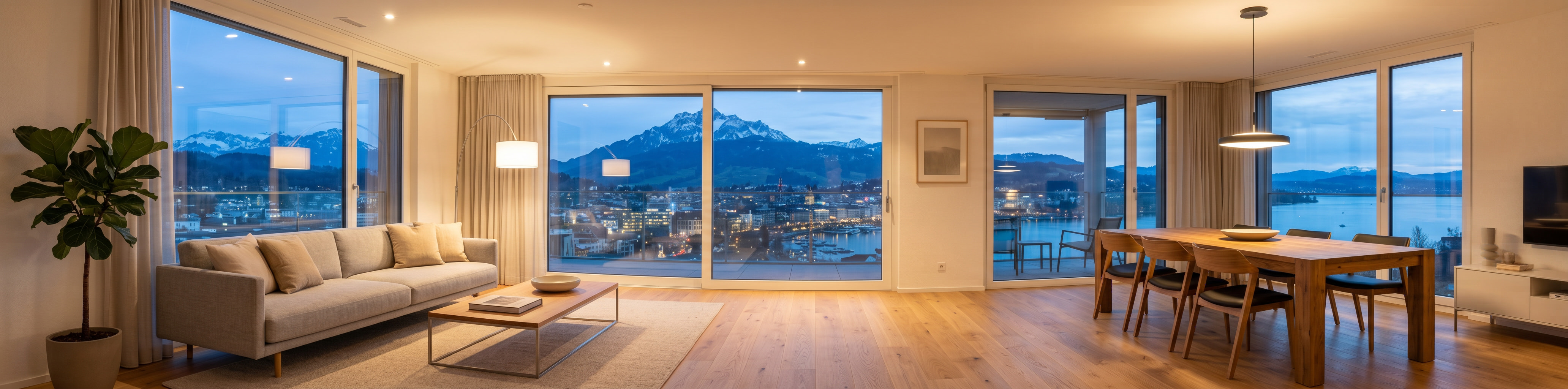 Moderne Schweizer Wohnung