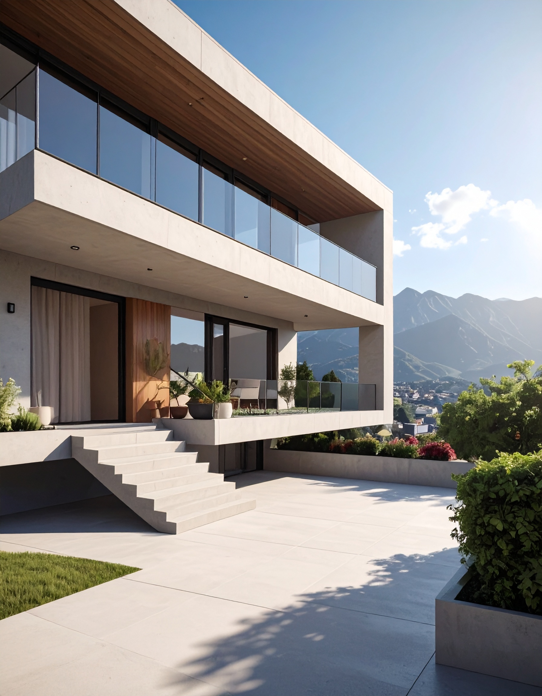 Zufriedener Vermieter mit Smartphone